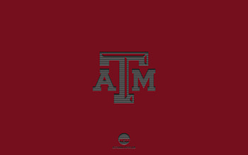 Texas AM Aggies, burgundy background, American football team, Texas AM Aggies emblem, NCAA, Texas, USA, American football, Texas AM Aggies logo HD wallpaper