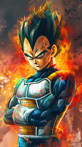 Vegeta, Vegeta (Dragon Ball), fan art HD phone wallpaper