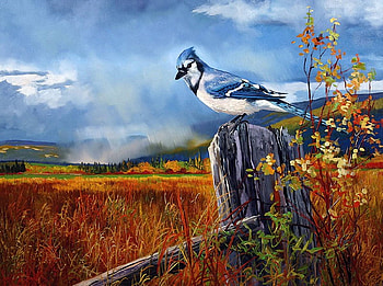 Autumn comes, autumn, plants, bird, Heaven HD wallpaper