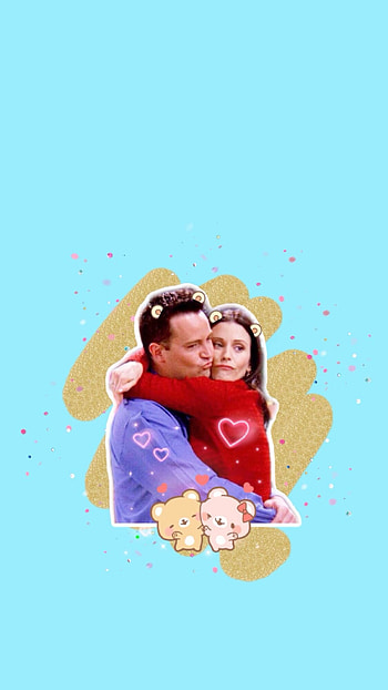 Monica and Chandler, Friends HD phone wallpaper