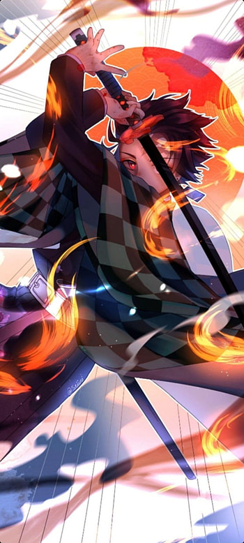 Demon slayer, Tangiro, kamado, anime HD phone wallpaper