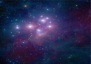 Mosaict, brilliant, colors, space, sky, stars HD wallpaper