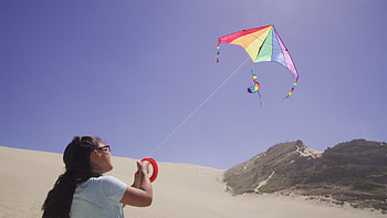 Delta shape kite, Kite Sports HD wallpaper