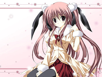 Anime, Girl, Tape, Skirt, Stockings, Korie Riko, Pink Hair, Supreme Candy, Amano Hanei HD wallpaper