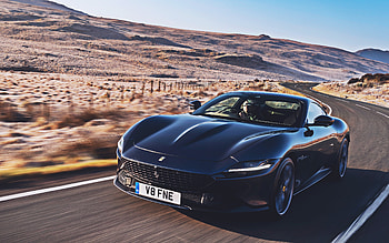 Ferrari Roma, , highway, 2021 cars, UK-spec, supercars, F169, 2021 Ferrari Roma, italian cars, Ferrari HD wallpaper