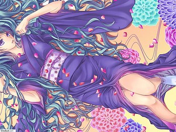 hatsune miku, in yukata, beautiful, anime HD wallpaper