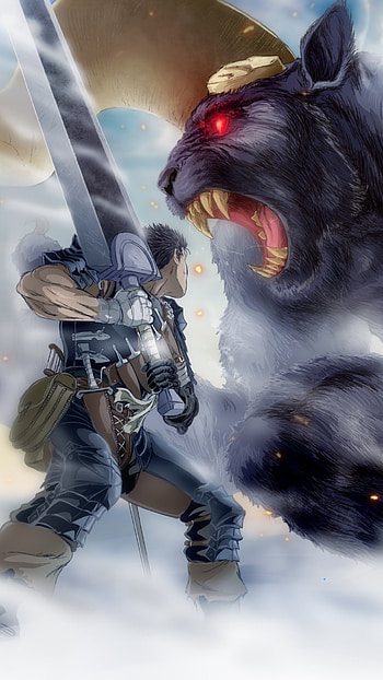 Beserk, action_film, art, guts, anime HD phone wallpaper