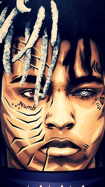 Xxxtentacion, Cartoon, Background HD phone wallpaper