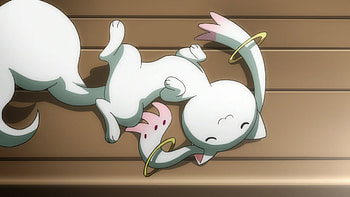 Kyubey, Anime character HD wallpaper