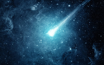 Nebula, Meteors HD wallpaper