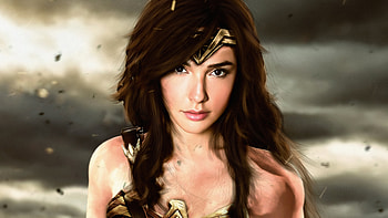 Wonderwoman Digital Artwork , wonder-woman, superheroes, artist, artwork, digital-art, deviantart HD wallpaper