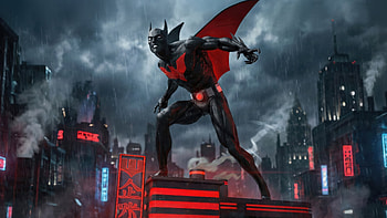 Batman Beyond Cyber Knight Of Tomorrow, batman, batman-beyond, superheroes, artwork, digital-art, artstation HD wallpaper