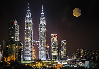 Petronas Towers, , Background HD wallpaper