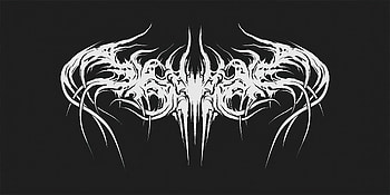 Metal Band Logo , dark, black, minimalism, minimalist, artist, artwork, digital-art, artstation, logo HD wallpaper