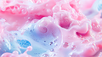 Vibrant Kefir Waves - Ultra, kefir, pink, blue, foam HD wallpaper