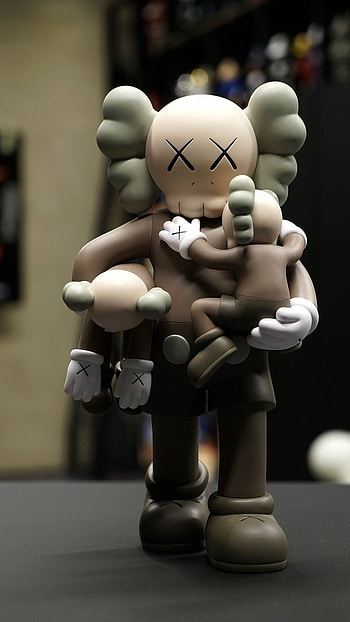 Kaws, head, art HD phone wallpaper
