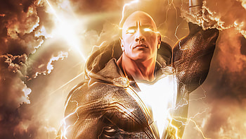 Black Adam, The Rock's portrayal, Striking , Powerful presence HD wallpaper