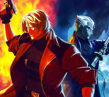 Dante: Infernal Duel — Devil May Cry Anime, Devil May Cry (Anime), Dante (Devil May Cry) HD wallpaper