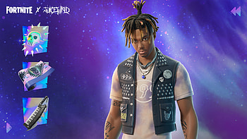Fortnite x Juice WRLD – Epic Gaming Collab in Action, video game, Fortnite, Juice Wrld HD wallpaper