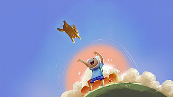 Adventure Time Heights, artist, artwork, art, digital-art, ai, deviantart HD wallpaper