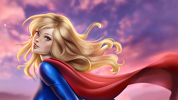 Beautiful Supergirl , supergirl, superheroes, artist, artwork, digital-art, deviantart HD wallpaper