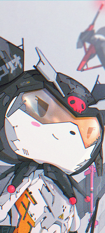 Kuromi Cyber Mech — Onegai My Melody , Kuromi (Onegai My Melody), Anime, Onegai My Melody HD phone wallpaper
