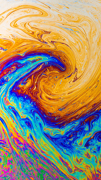 Abstract, Patterns, Bright, Divorces, Texture, Paint, Liquid HD phone wallpaper