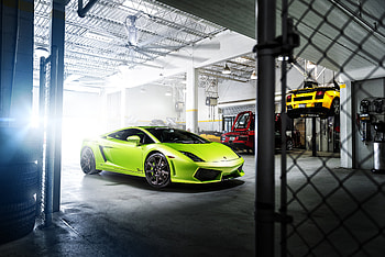 Green Lamborghini Gallardo, lamborghini-gallardo, lamborghini, cars HD wallpaper