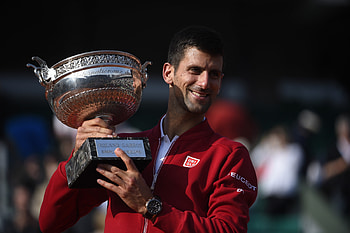 Roland Garros Trophy, Novak Djokovic HD wallpaper