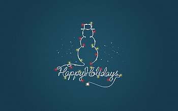 Happy Holidays, holidays, celebrations, christmas HD wallpaper