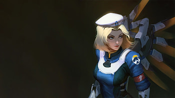 Mercy Overwatch Artwork 5, mercy, overwatch, artwork, deviantart, artist HD wallpaper