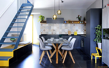 Kitchen, interior, house, home HD wallpaper