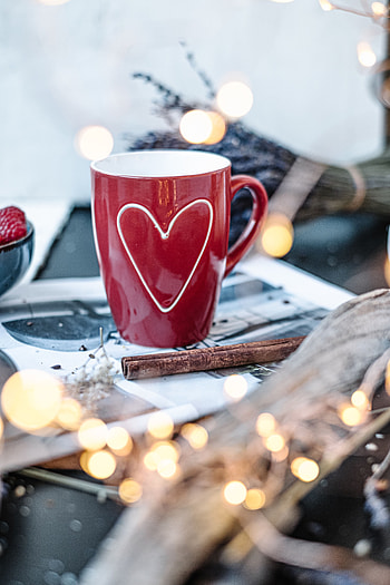 Love, Cup, Heart, Mug HD phone wallpaper