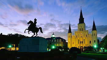 Jackson Square, New Orleans HD wallpaper
