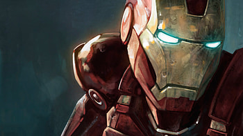 Iron Man Closeup Art, iron-man, closeup, artwork, superheroes, digital-art HD wallpaper