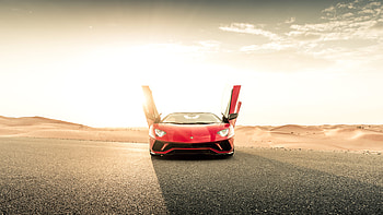 Lamborghini Aventador S Roadster 2020 Doors Open, lamborghini-aventador, lamborghini, cars, behance HD wallpaper