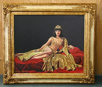 ☆Cleopatra☆, paint, egypt, pharaoh, ptolemaic dynasty, queen, goddess, cleopatra HD wallpaper