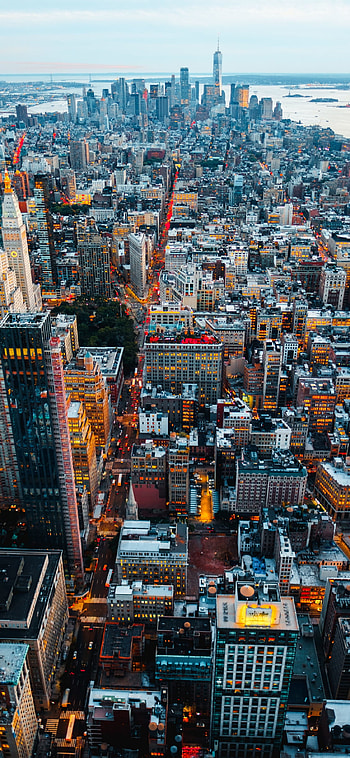 Manhattan (Travels), Cityscape skyscrapers, Manhattan , background HD phone wallpaper