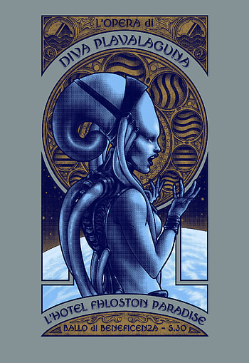 Diva, Fifth Element character, Fan art, Operatic performance HD phone wallpaper