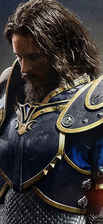 Warcraft Movie, Anduin Lothar, XS Max, High definition HD phone wallpaper
