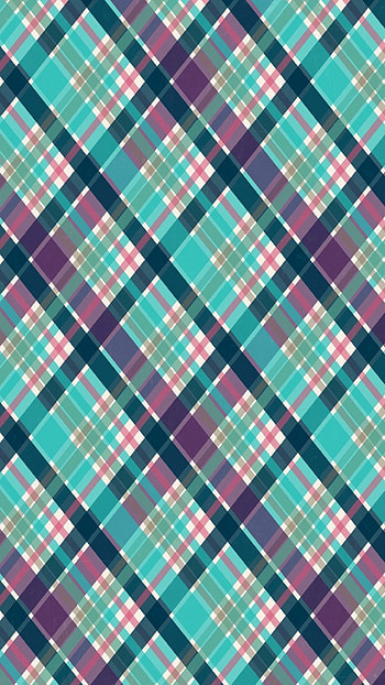 Teal plaid , Pattern , Cat , Backgrounds HD phone wallpaper