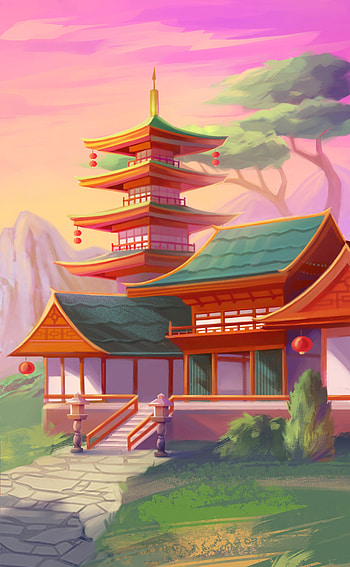 Art, Architecture, China HD phone wallpaper