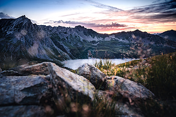 Scenery Landscape Sky Mountains , mountains, landscape, sky, nature HD wallpaper