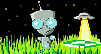 GIR, invader, cartoon, zim, nickelodeon HD wallpaper