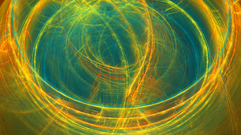 Water Depths,, Abstract, Apophysis (software), fractal, circle HD wallpaper