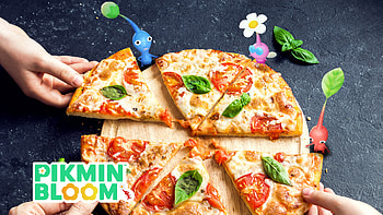 Pikmin Pizza Party — Bloom, Pikmin, pizza HD wallpaper