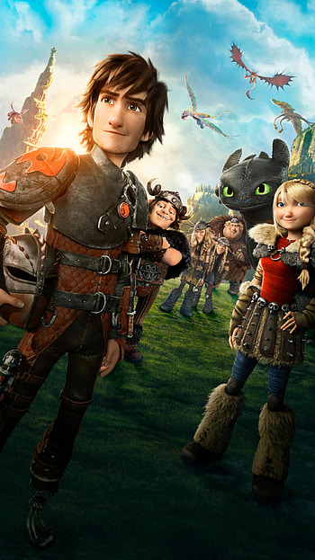 How to Train Your Dragon 2 (2022) movie HD phone wallpaper