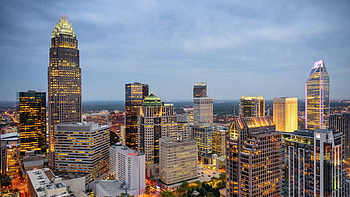 Charlotte Skyline, Travels, Explore CLT, Live Like a Local HD wallpaper
