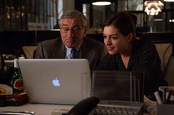 The Intern, Behind-the-scenes look, Media tour, Movie insights HD wallpaper