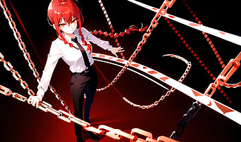 Makima, Makima (Chainsaw Man), Anime, Chainsaw Man HD wallpaper
